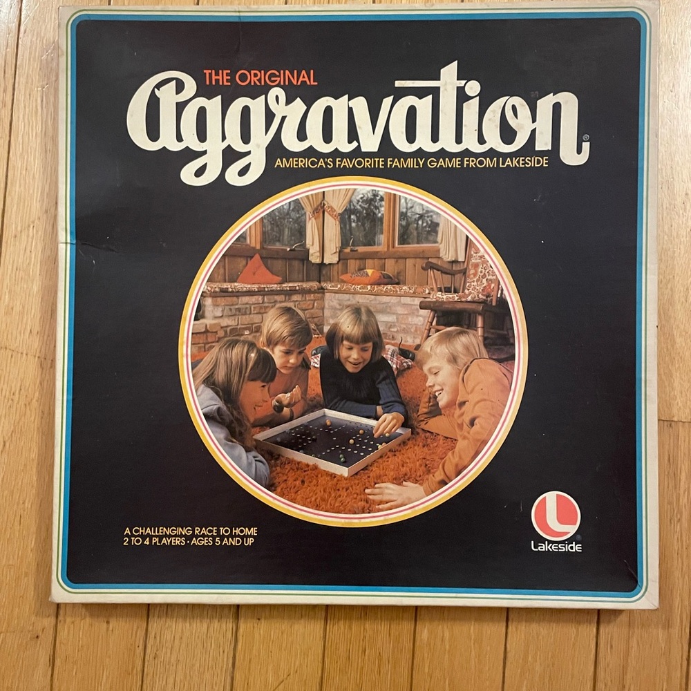 AGGRAVATION VINTAGE BOARD GAME - Complete w/ Box